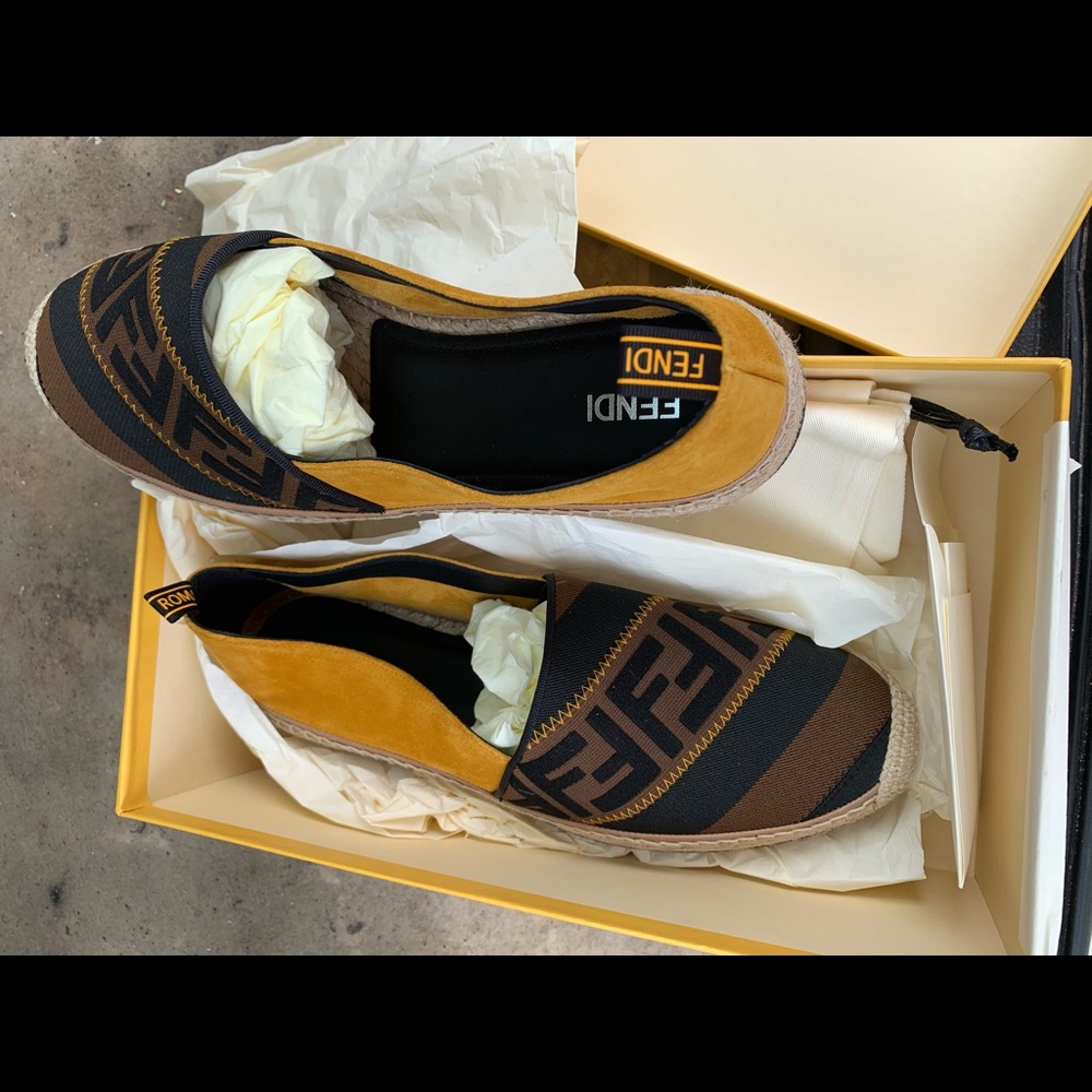 Men Fendi slip ons